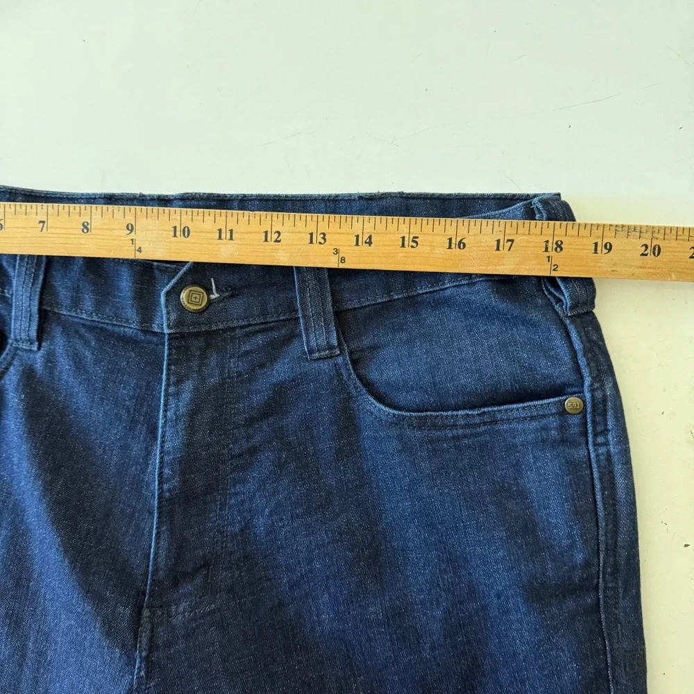 5.11 Tactical Defender-Flex Slim Jeans Mens 36x34 Dark Indigo Blue 74465ABR